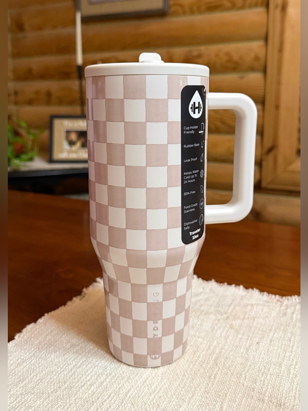 SANDSTONE HydroJug 32oz Traveler Straw Tumbler • Limited Edition